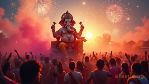 Ganpati Visarjan AI - Bhakti Marg